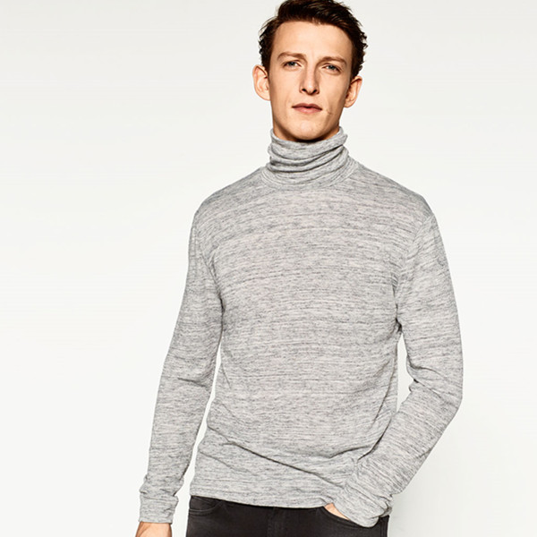 首次降价！ZARA 男装 高领针织衫 01501401712
