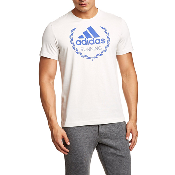 透气舒适！adidas 阿迪达斯 男式 RUNNING WINNER 短袖T恤