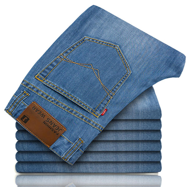 轻薄透气！波司登男士牛仔裤1261M20158