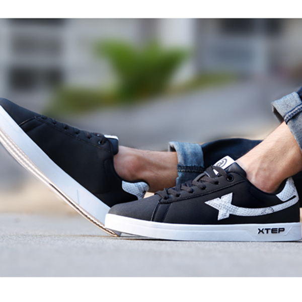 春季新款！特步休闲滑板鞋984319319157