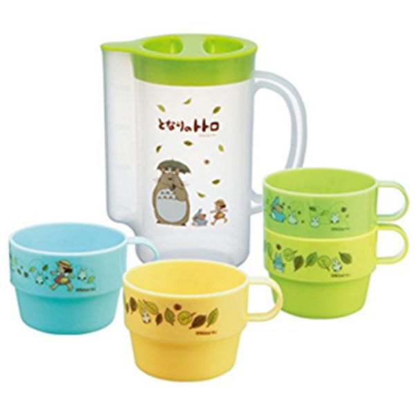 可爱造型！SKATER 斯凯特 KS32S 便携式可爱龙猫水杯套装