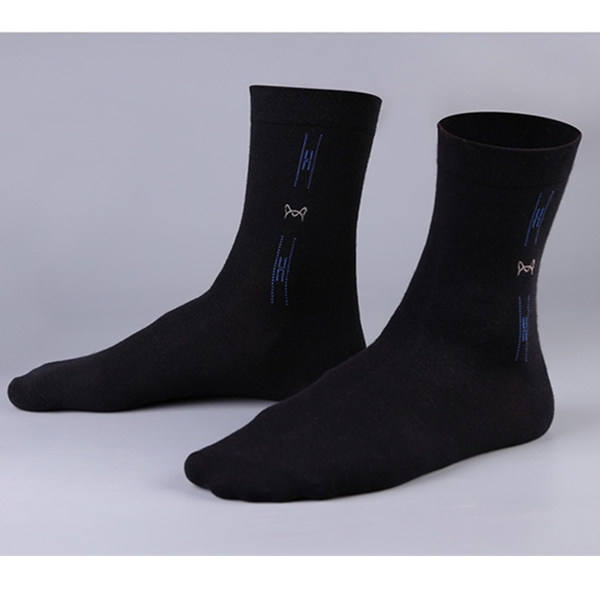 商务休闲！MiiOW猫人男士袜子6双装