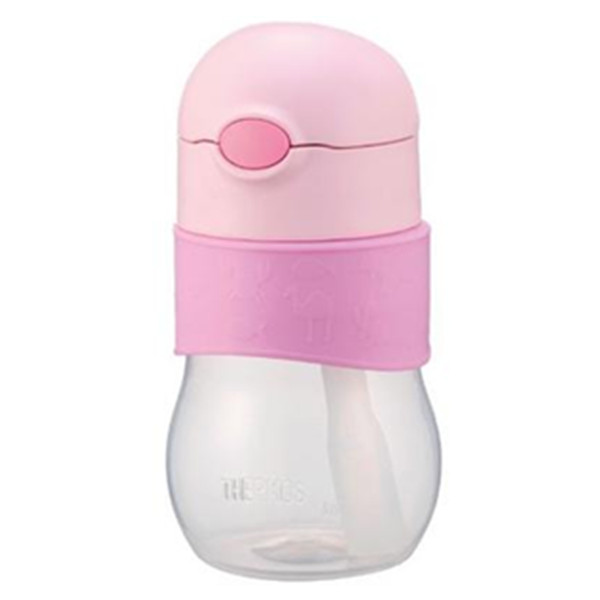 两色可选！ THERMOS NPA-340 儿童防漏吸管水杯 340ml