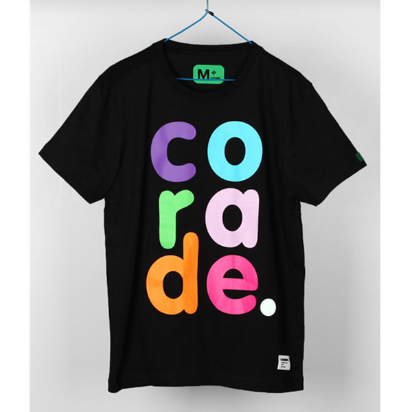 简单时尚！corade 彩色生活2.0短袖T恤