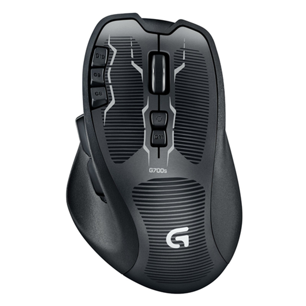 无线使用！Logitech 罗技 G700s 910-003584可充电游戏鼠标