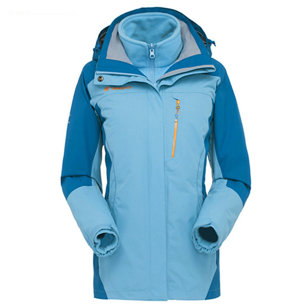 防风保暖！探路者女三合一冲锋衣KAWD92303