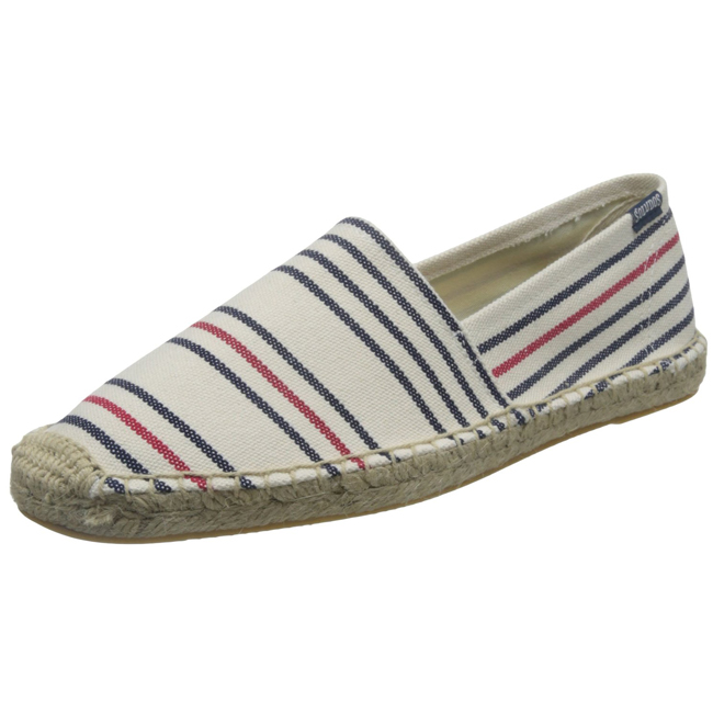 彩色条纹！Soludos 男 生活休闲鞋 3000030