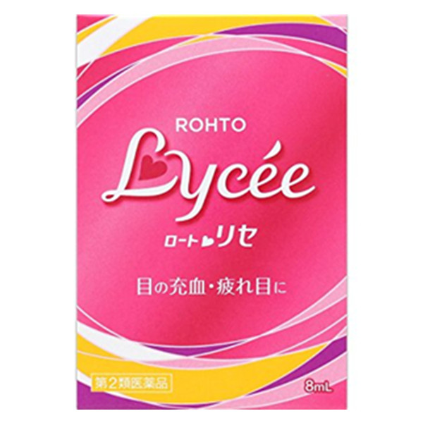 缓解疲劳！ROHTO 乐敦 Lycee小花眼药水 8mL