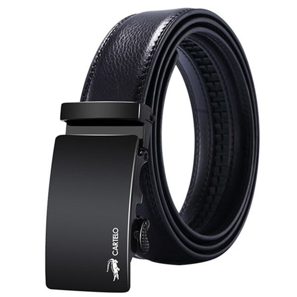 经典美观！卡帝乐鳄鱼皮带C486C10011-82