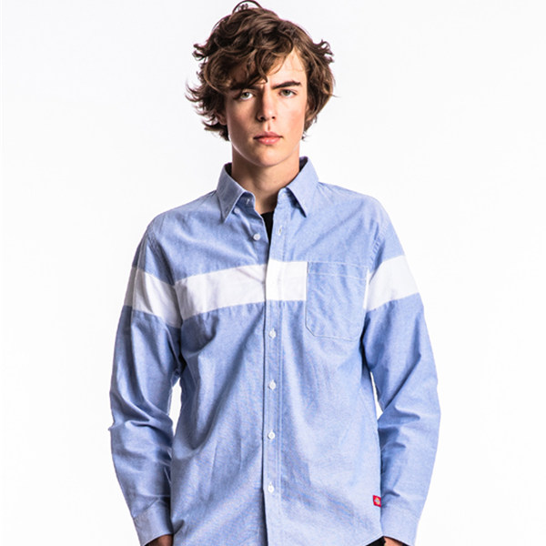 新风尚好价！Dickies撞色拼接衬衫171M20EC04