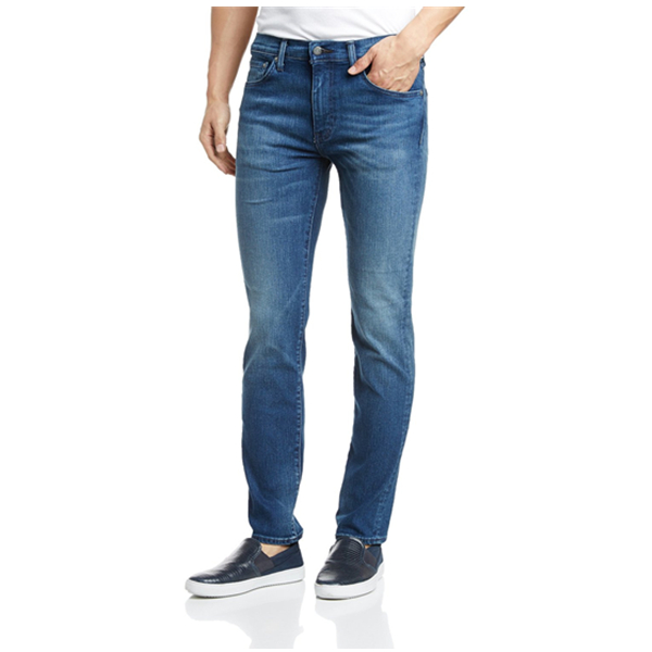 经典穿着！Levi's 李维斯 511版型经典蓝色五袋款牛仔裤