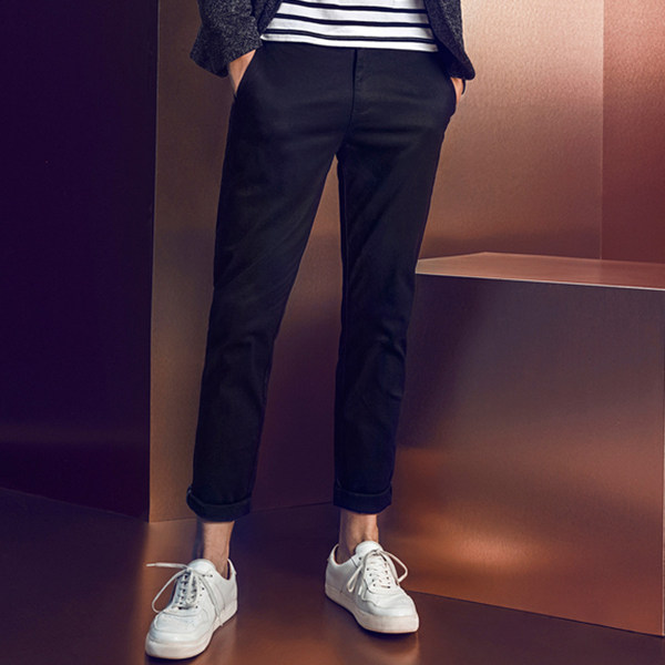 新风尚好价！佐丹奴男式修身九分裤01125002