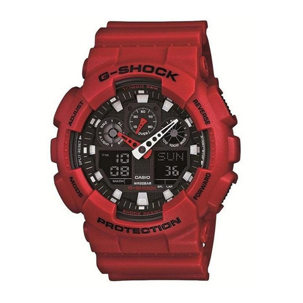 外形骚气！CASIO GA-100B-4AJF 运动手表