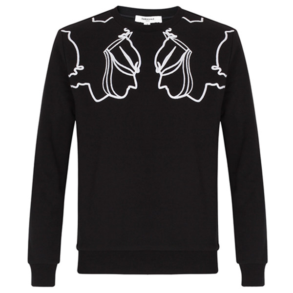 新风尚好价！马克华菲套头无帽卫衣716406047003