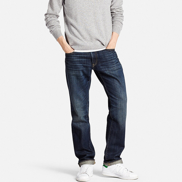 新风尚好价！UNIQLO优衣库经典直筒牛仔裤(水洗产品)172726
