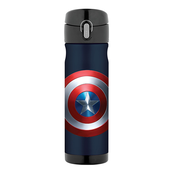 美队款！Thermos 膳魔师 双层不锈钢真空保温杯16 Ounce