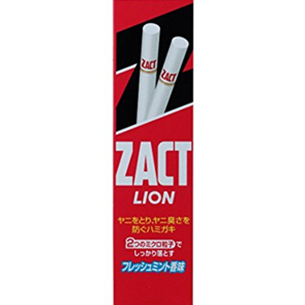 口气清新！lion 狮王 ZACT 牙膏 150g