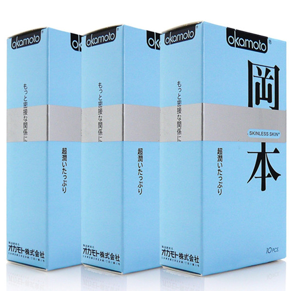 近期好价！冈本skin肤感系列超润滑避孕套10只*3盒