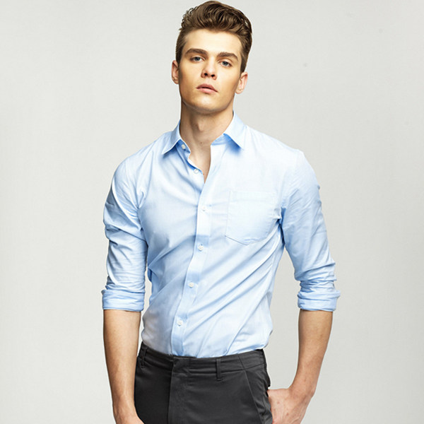 风尚价！佐丹奴男士休闲格子衬衫01046017