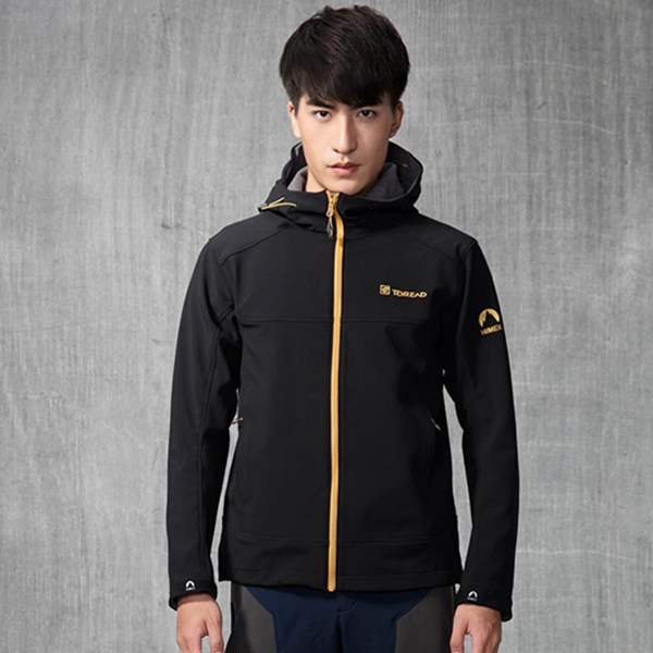 风尚价！探路者男式软壳外套HAED91033