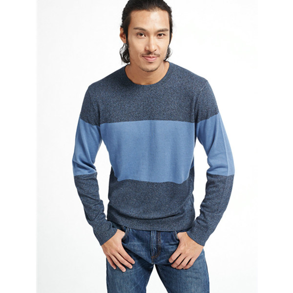 舒适百搭！Gap舒适全棉圆领打底毛衣352258