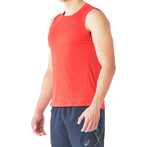 运动佳品！ASICS亚瑟士LITE-SHOW男式运动背心XXR559