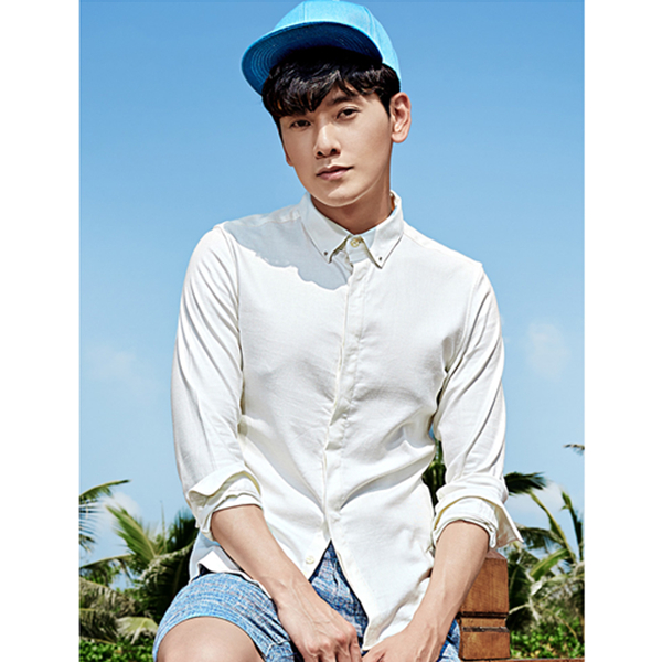 休闲百搭！马克华菲长袖衬衫716303017034111