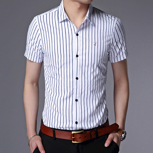 夏季薄款！花花公子衬衫HHH-9601