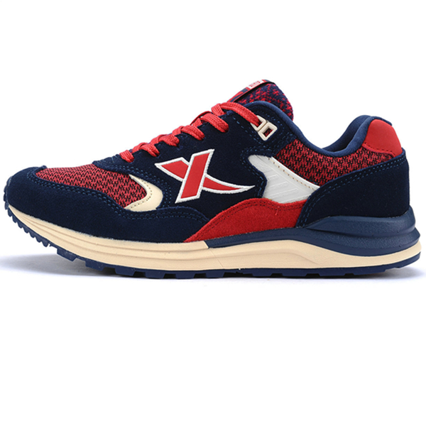 时尚拼色！特步女子跑步鞋985418325608