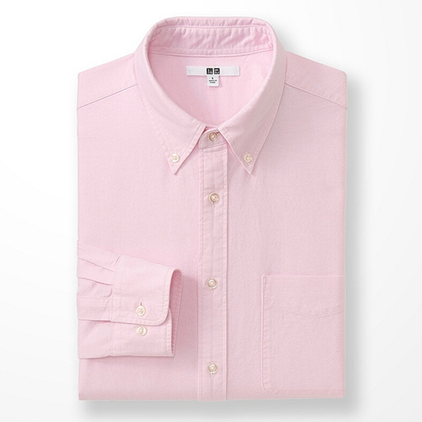 经典设计！UNIQLO优衣库牛津纺衬衫172925