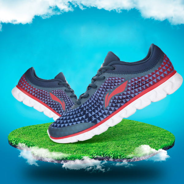 时尚舒适！李宁弧Element减震跑鞋ARHK013