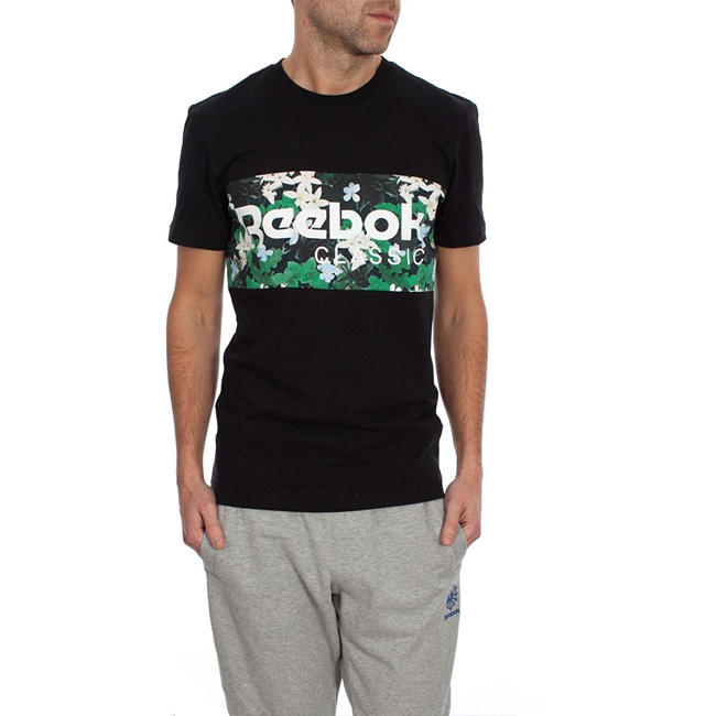 低于秒杀！Reebok 锐步 男式 短袖T恤 AK0402