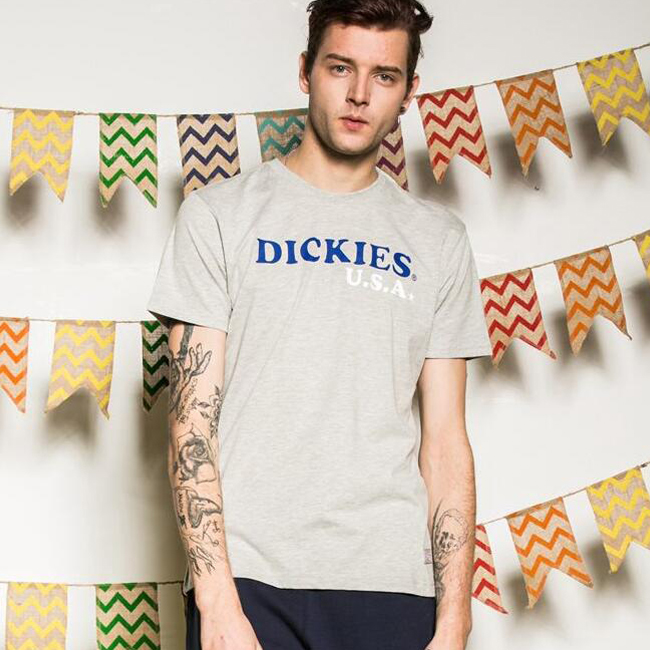 透气时尚！Dickies 男 短袖T恤 162M30WD19