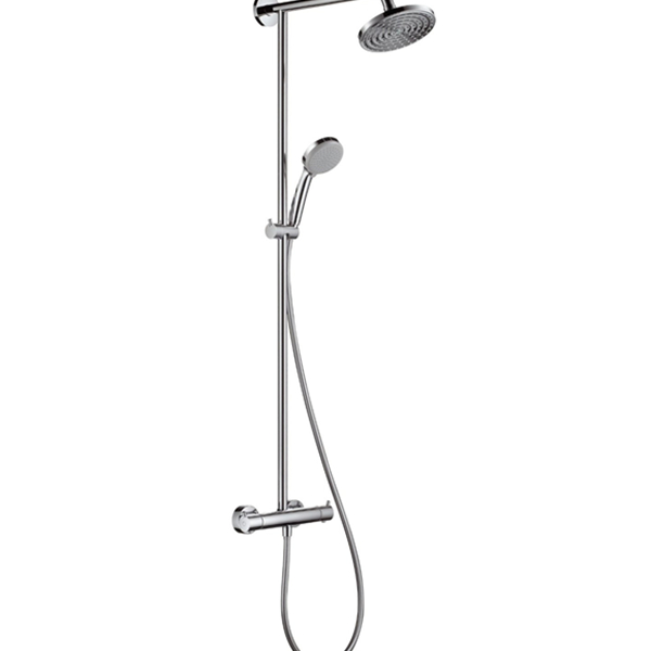 舒适沐浴！Hansgrohe 汉斯格雅 飞雨180空气注入式恒温花洒