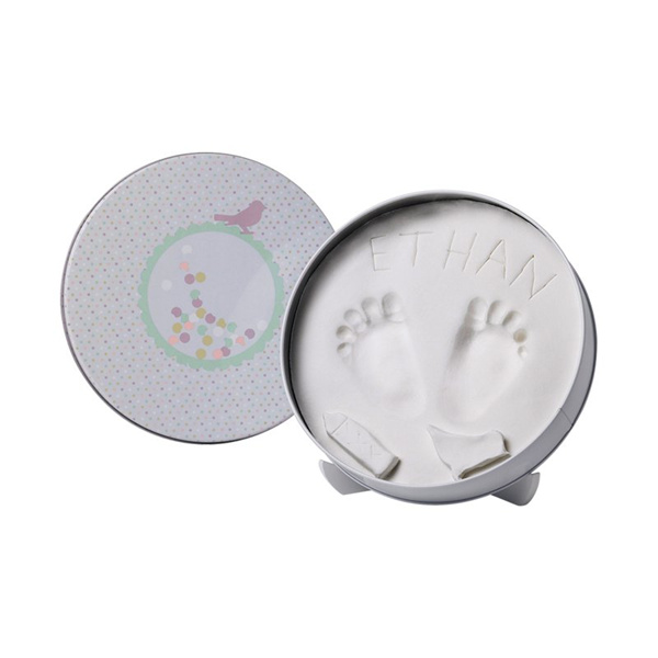 超级奶爸！babyart 欧洲婴儿手足印泥礼品盒