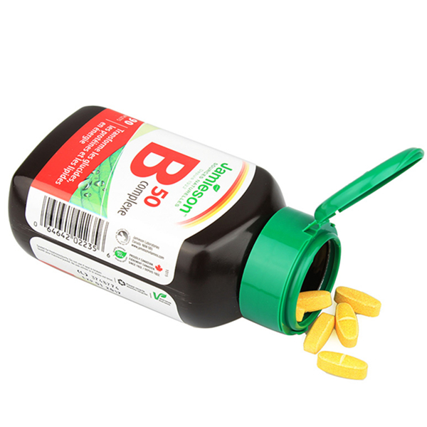 熬夜必备！jamieson健美生复合维生素b族Vb50*90粒