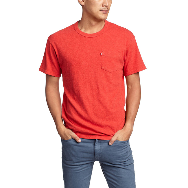 阳光活力！Levi's 李维斯 男式 短袖T恤 17660-0000