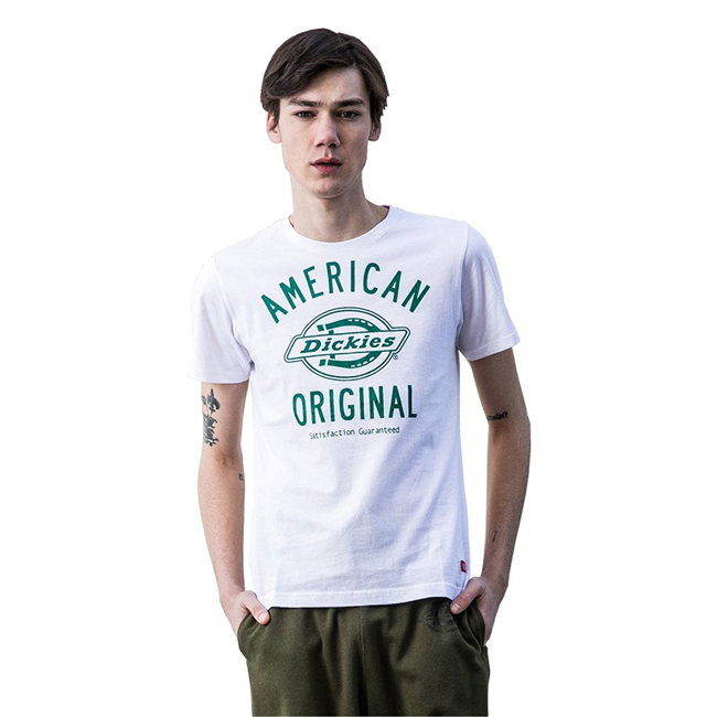 亲肤透气！Dickies 男 短袖T恤 161M30EC19