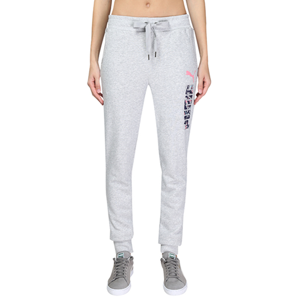 简约休闲！PUMA彪马STYLE INJ女子针织长裤834367