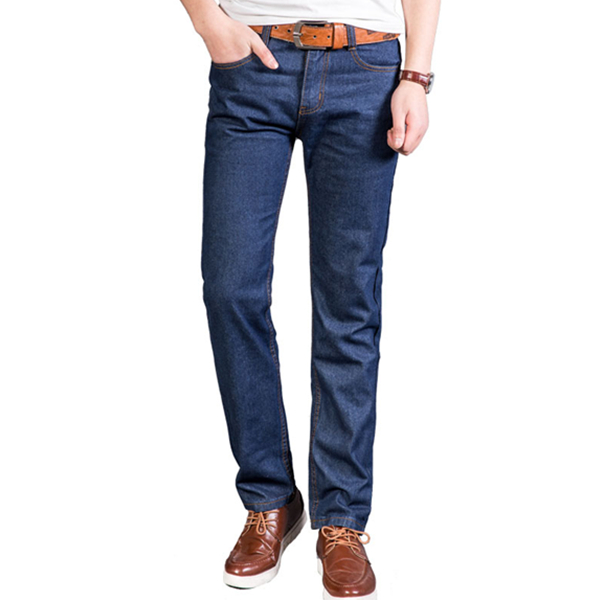 商务休闲！北极绒牛仔裤BZCLM2017308