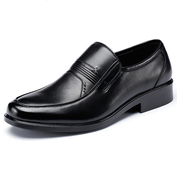 休闲时尚！红蜻蜓商务休闲皮鞋WTA5663