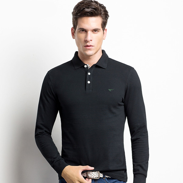 春季优选！七匹狼长袖T恤1D1650601702