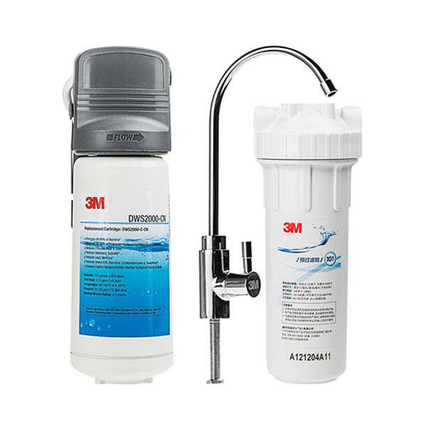 纯净水质！3M 净享FMS-DWS2000-CN 智能版净水器