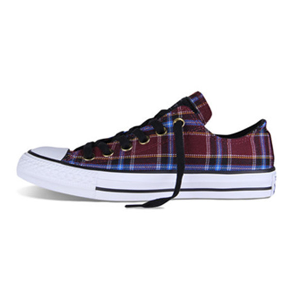 经典格纹！匡威格纹设计帆布鞋 549655C