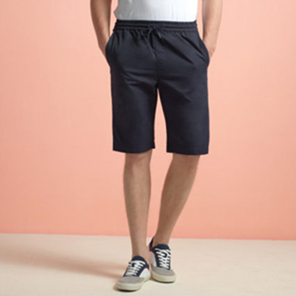 新款上市！佐丹奴纯棉束绳松紧腰中裤01106251