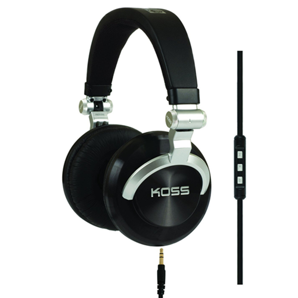 佩戴舒适！高斯（KOSS） ProDj200 头戴式折叠耳机 带麦克