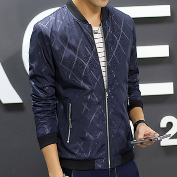 时尚休闲！卡帝乐鳄鱼夹克KFJ0606