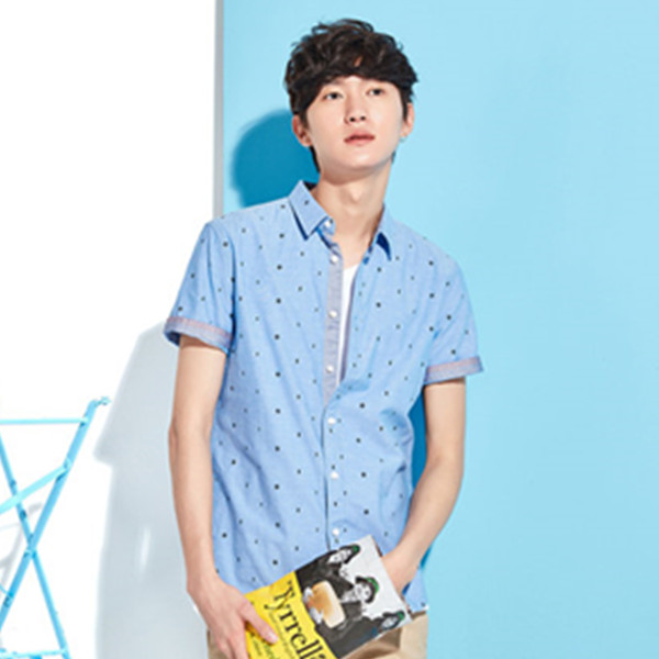 休闲时尚！森马休闲宽松帅气时尚青年百搭衬衫