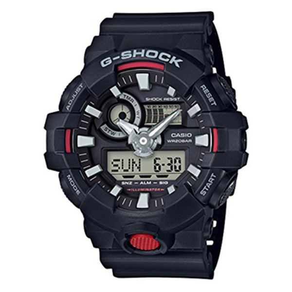 帅气有型！CASIO G-SHOCK GA-700-1AJF 男士腕表