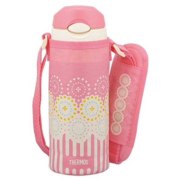 儿童专用！Thermos FHL-400F CP儿童保温吸管杯 400ml